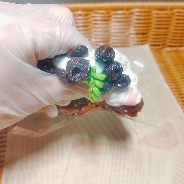 Squishy Fidget Toys - Grape Cake Squeeze Toy, Non-Toxic Silicone, Stress Relief & Anxiety Reduction for Kids & Adults - Image 3